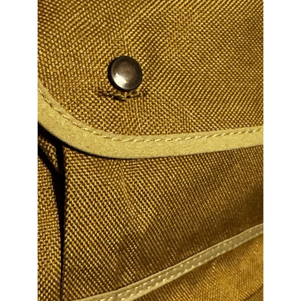 Vintage J Peterman Handcrafted Leather Toiletry Bag Accessory Roll Shave Unisex - Picture 5 of 5
